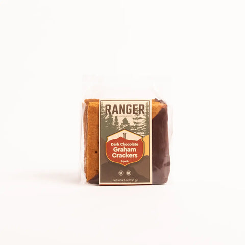 RANGER dark chocolate dipped graham crackers 6 pack