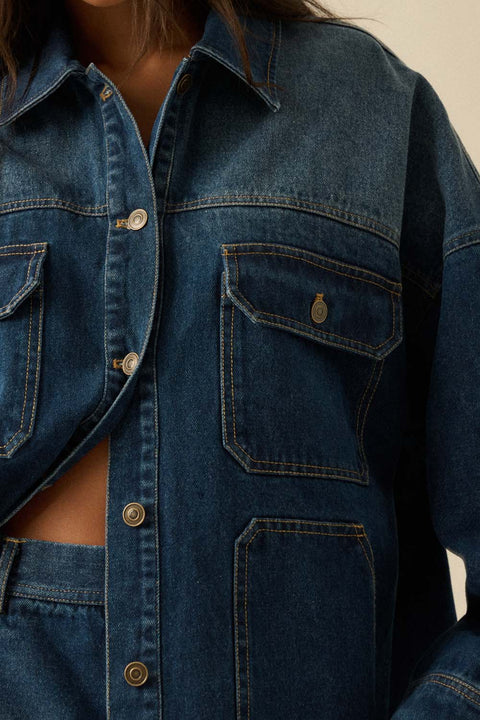 SKYFADE denim jacket