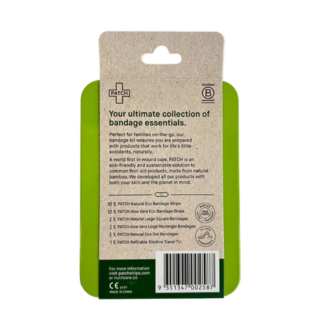 PATCH travel bandage kit