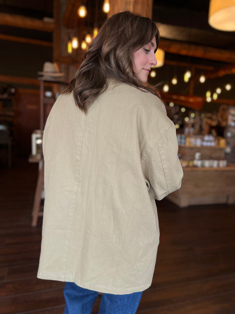 FERN HOLLOW corduroy utility jacket