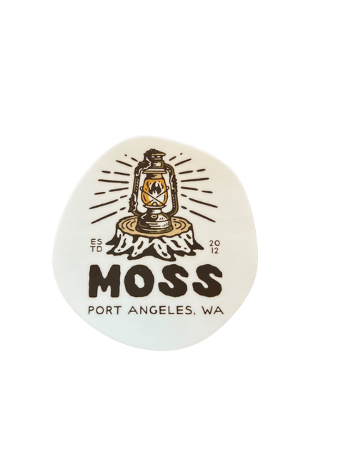MOSS LANTERN sticker