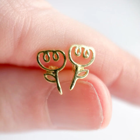 TULIP stud earrings