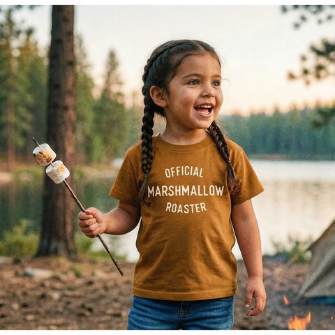 MARSHMALLOW ROASTER kids tee