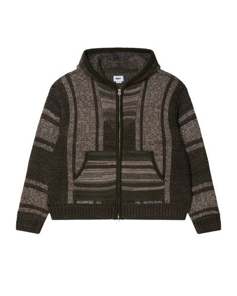 BAJA zip up sweater