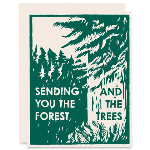 FOREST & TREES card