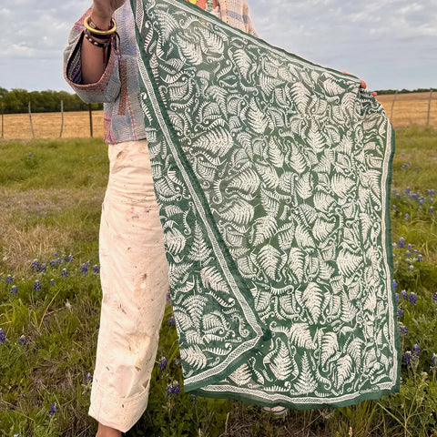 FERN 34" WILD RAG bandana