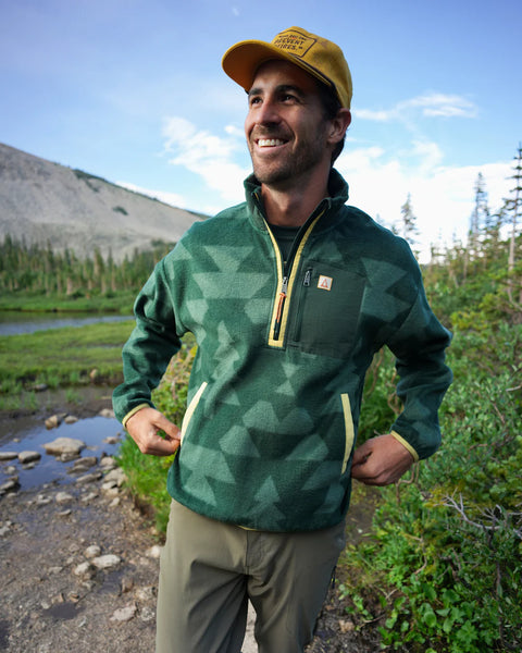 PONDEROSA PINE half-zip fleece