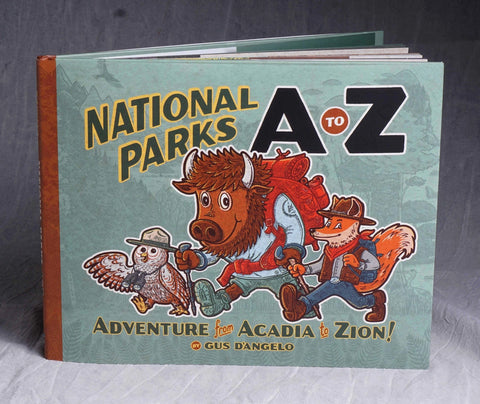 NATIONAL PARKS A TO Z book