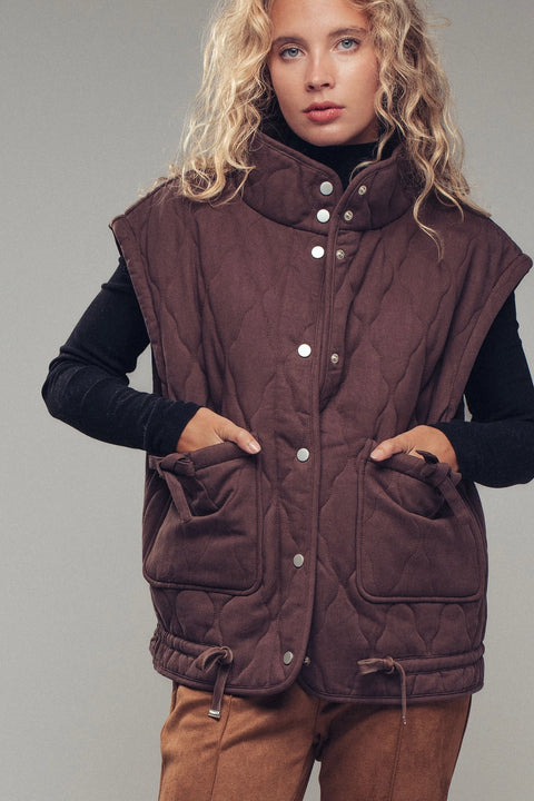 BRAMBLE quilted vest