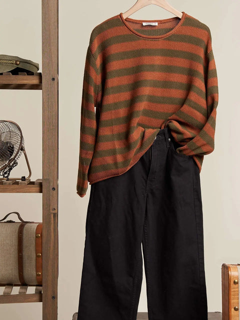 CEDAR & CIDER striped sweater
