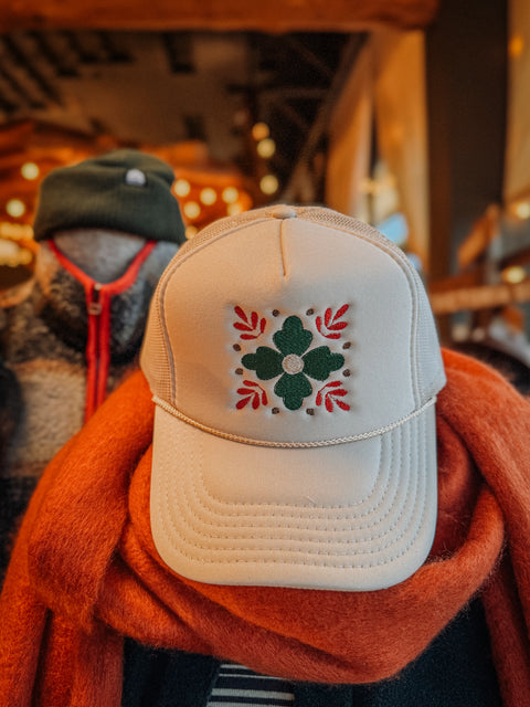 FEELIN’ FESTIVE trucker hat