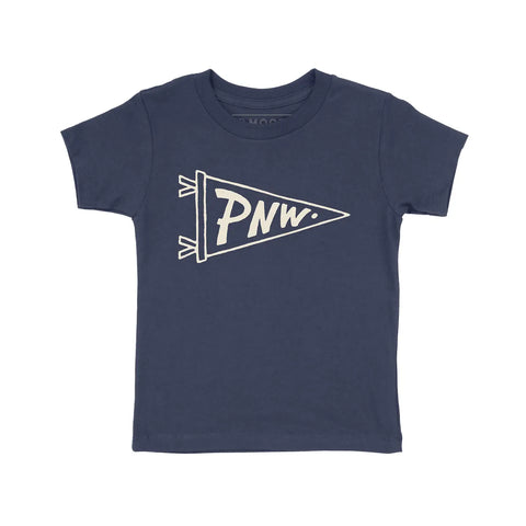 PNW PENNANT kids tee