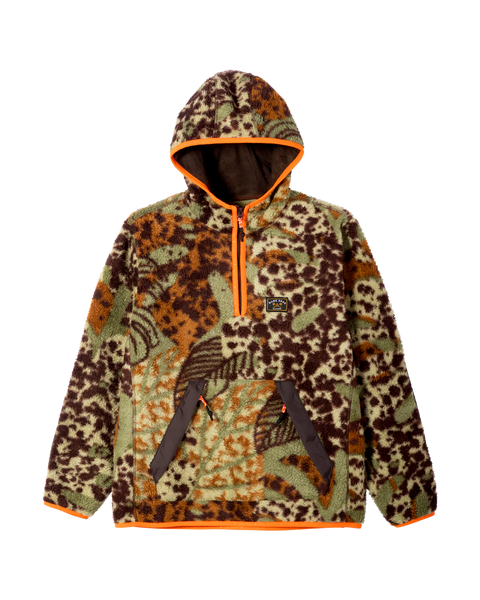 GLENDORA hooded fleece