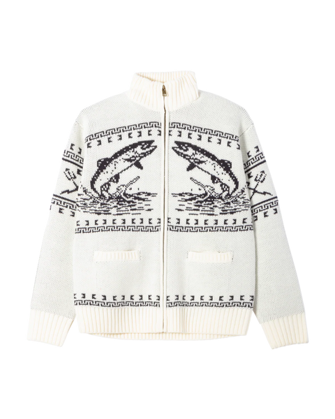 OLD TIMER zip sweater