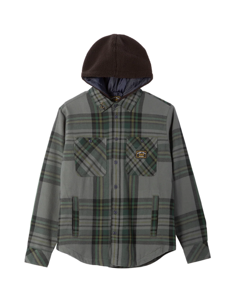 LYTLE hooded shacket