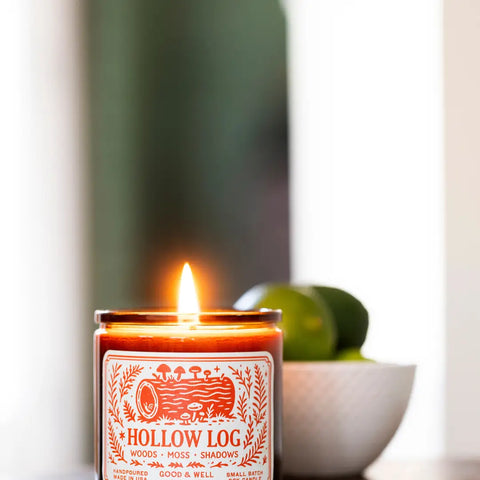 HOLLOW LOG candle