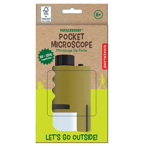 HUCKLEBERRY KIDS pocket microscope