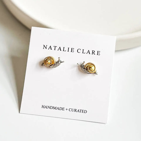 SNAIL STUDS earrings