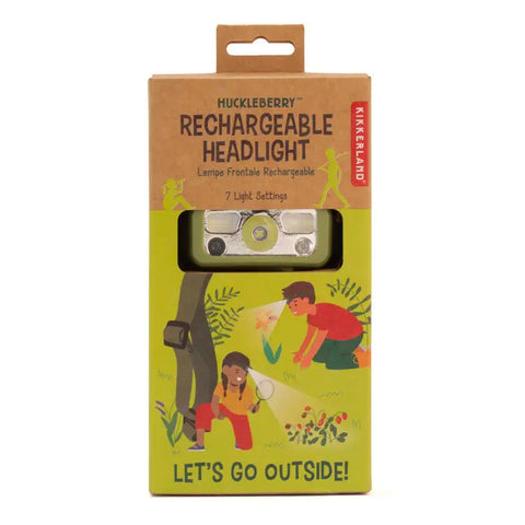 HUCKLEBERRY KIDS rechargeable headlamp