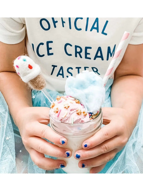 ICE CREAM TASTER kids tee