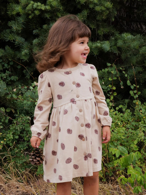 PLAYFUL PINECONE kids dress