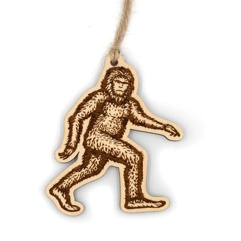 SASQUATCH WOOD ornament