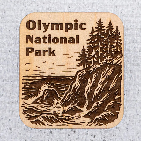 ONP wood magnet