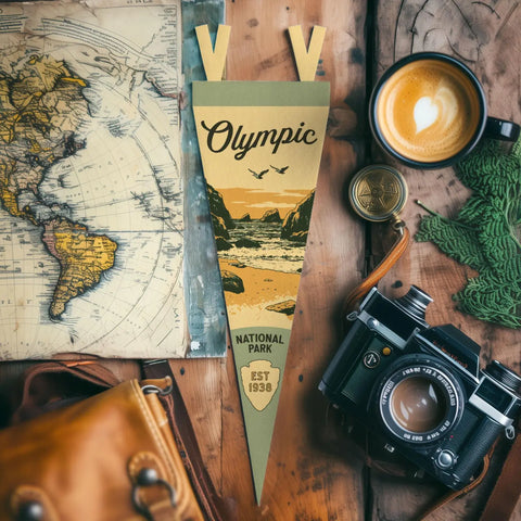 OLYMPIC NAT’L PARK felt pennant