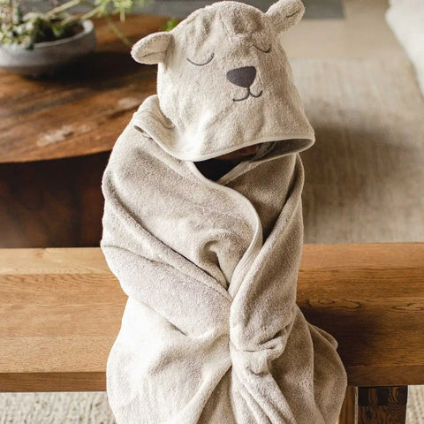 BEARY DRY hooded towel