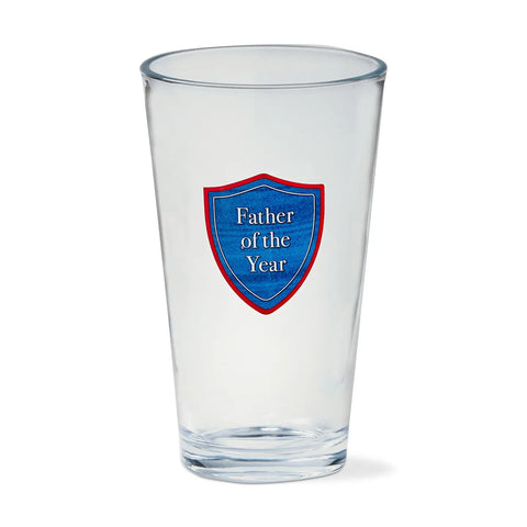 FATHER OF THE YEAR pint glass