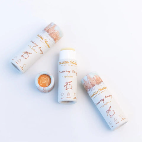 CRANBERRY ORANGE lip balm