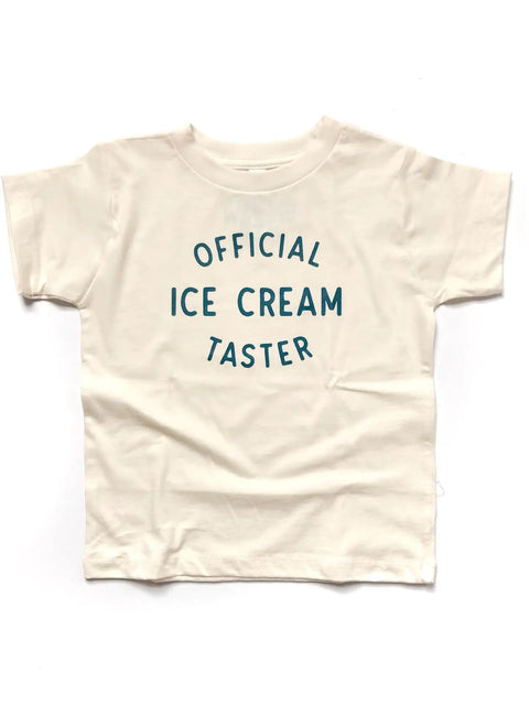 ICE CREAM TASTER kids tee