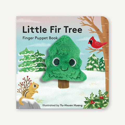 LITTLE FIR TREE finger puppet book