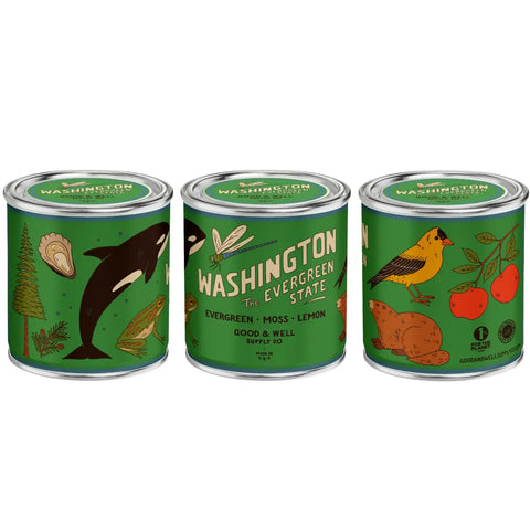 WA STATE soy candle