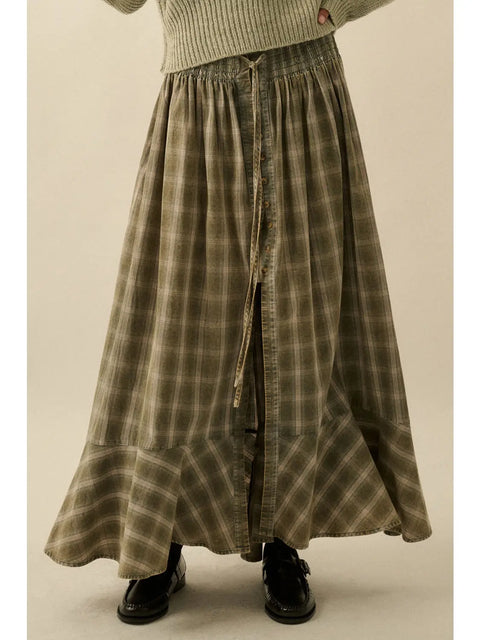FOREST FOLK maxi skirt