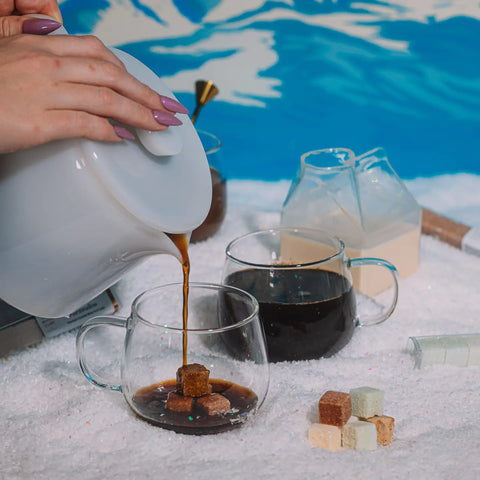 WINTER CUBES coffee mixer trio