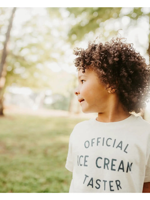 ICE CREAM TASTER kids tee