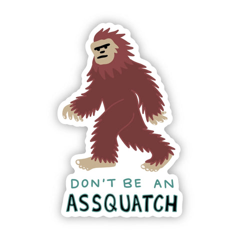 FURRY ASSQUATCH sticker