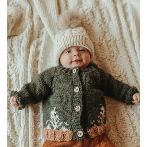 FOREST baby cardigan