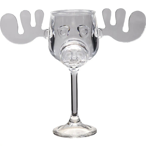 CHRISTMAS VACATION acrylic moose goblet