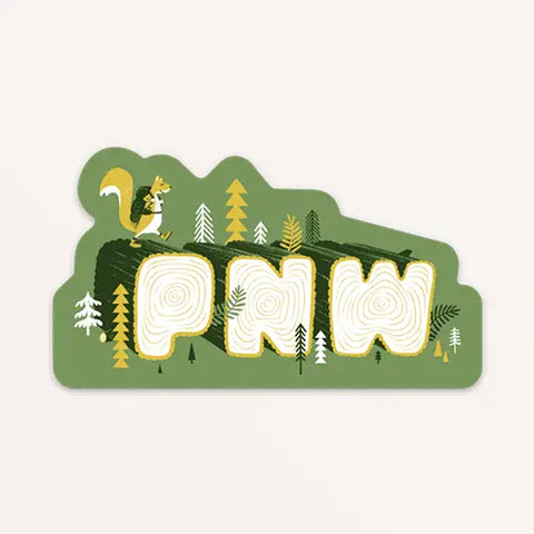 PNW STUMPS sticker