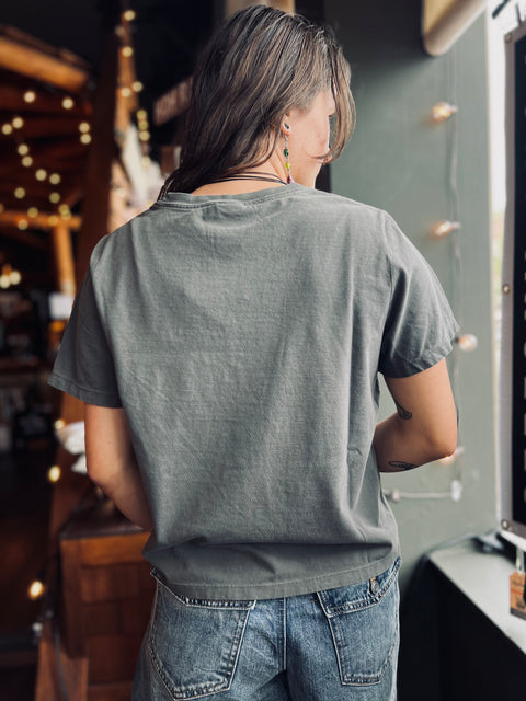 PORT ANGELES boxy cropped tee