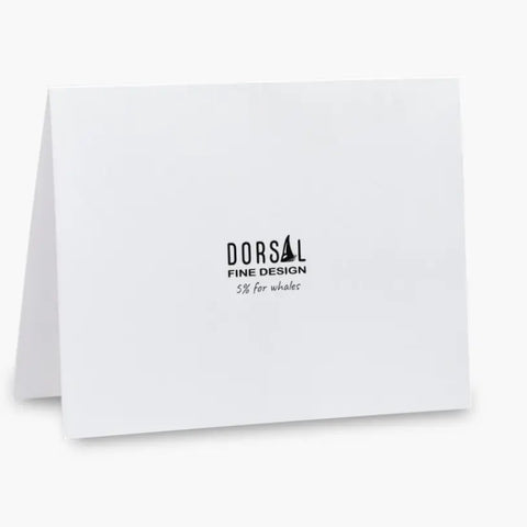 ORCA FERNS blank note card