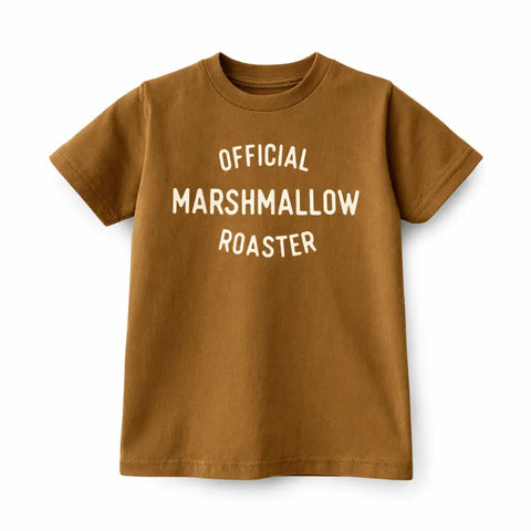 MARSHMALLOW ROASTER kids tee