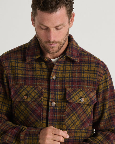 FIELD men’s plaid shacket