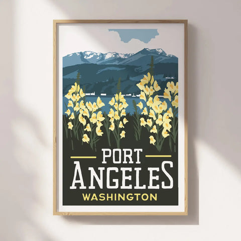 PORT ANGELES poster (no frame)
