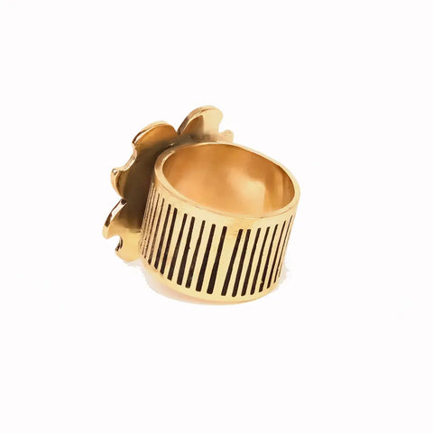 AMY brass bandana ring