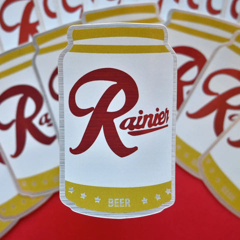 RAINIER holographic sticker