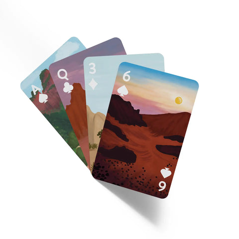 NATIONAL PARKS playing cards