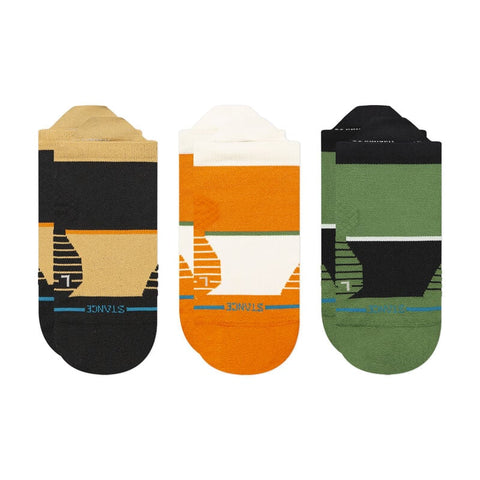 FEELING GRIT tab socks 3 pack